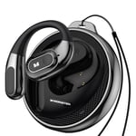 Monster Bouds d'oreilles ouverts, Ecouteurs sans fil Bluetooth 5.4 avec conversation claire, cas de rotation élégant avec lanyard, charge de type C, confort, 24H La lecture, IPX5 Ecouteurs de sport résistants à l'eau