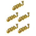 thumbnail image 1 of Ruiboury Sparkling Brilliant Lighting For Christmas Decoration Different White/Gold Ribbon 10m+100 lights 5Set, 1 of 6