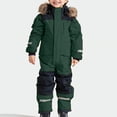 thumbnail image 4 of LSLJS Enfants Filles Garçons Combinaisons de Neige Colorées une-Pièce Combinaisons de Ski Vestes Combinaisons d'Hiver, Combinaisons de Neige pour Bébés Garçons, 4 of 7