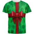 thumbnail image 1 of T-Shirt pour Adulte Vert de Costume de Cadeau de Noël à Imprimé Intégral, 1 of 1