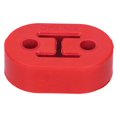 thumbnail image 3 of 2-Hole Muffler Hanger Polyurethane Shakeproof Rubber Mount Brackets Universal Automobile Exhaust Pipe Fittings Exhaust System Modification, 3 of 7