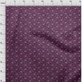 thumbnail image 4 of oneOone Velvet Purple Fabric Bird Craft Projects Decor Fabric Printed By The Yard 58 Inch Wide, 4 of 5