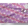 thumbnail image 3 of Soimoi Cotton Voile Fabric Aztec Geometric Decor Fabric Printed Yard 56 Inch Wide, 3 of 3