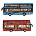 thumbnail image 3 of segolike 1:50 Autobus de Tournée Rouge Moulé sous Pression à Rétrofriction et à Emporter Modèle Jouet pour Garçons Enfants, 3 of 9