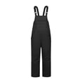 thumbnail image 1 of TIEVOSA Children's Ski Snow Pants Warm Overalls Snowboard Winter Pants（Black）, 1 of 3