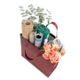 thumbnail image 3 of Walmart Large Quilted Reusable Shopping Bag, Grocery Tote Bag, Burnt Red, 3 of 7