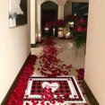 thumbnail image 4 of TIMIFIS Valentine's Day Door Mat - Front Door Mat - Bath Rug Super Absorbent Quick Dry - Rubber Backing Non Slip Washable Bathroom Floor Mats - Red 16x24 IN, 4 of 7