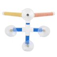 thumbnail image 4 of Ccdes Bird Standing Pole,Parrots Shower Standing Pole Bathing Four Suction Cups Frosted Coating Bird Perch Toy,Bird Shower Standing Pole, 4 of 8