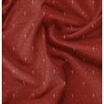 thumbnail image 1 of Soimoi Red Silk Fabric Abstracts Abstract Printed Fabric 1 Yard 42 Inch Wide, 1 of 6