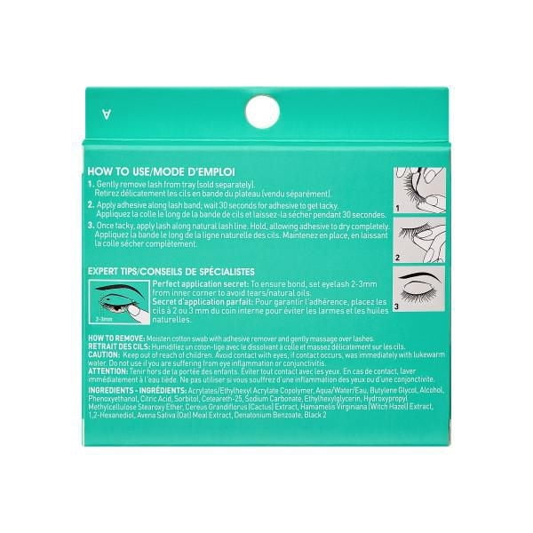 KISS Super Stick Tenue Prolongée de 5 Jours Colle pour Cils en Bande, 4,8 g Noir