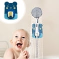 thumbnail image 2 of Sentmoon Shower Head with Handheld Showerhead Shower Bracket No Punch Head Adjustable Rosette Bathroom Nozzle Flower Sun Shower Base, 2 of 7