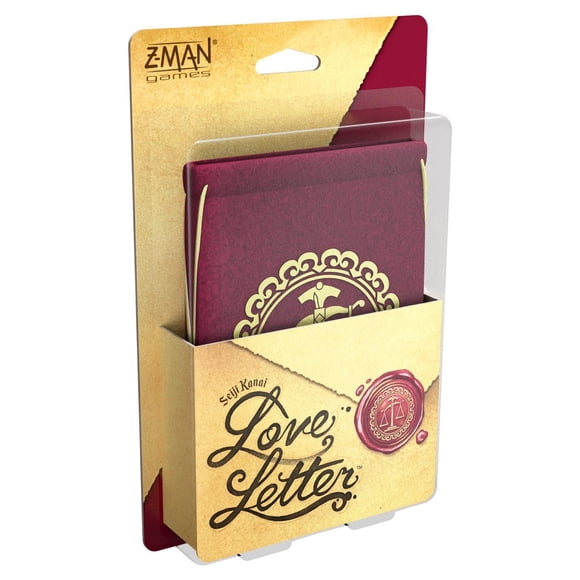 Asmodee - Z-Man Games - Love Letter - Blister Pack - A card game - Game for Family Game Night - For 2 to 6 Players - Ages 10 and up - English