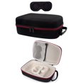 thumbnail image 1 of For Oculus Oculos Quest 3 VR Headset Portable Case EVA Hard Travel Case Storage Bag For Meta Quest 3 Convenient Carrying Box Bag black red, 1 of 6