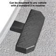 thumbnail image 4 of Hitch Bumper , Rust Resistance Iron Solid Iron Automotive Bump Step Adjustable Length 220 LBS Load Capacity  for Cars, 4 of 8