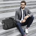 thumbnail image 2 of Preferred Nation P6120.BLACK Marshall Leather Briefcase, Black, 2 of 2
