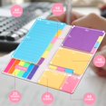 thumbnail image 4 of Ruiboury Multipurpose Notes Book Suitable For Various Tasks And Situations Highlight Mark Pad Sticky Notes 5Set, 4 of 6