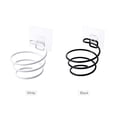 thumbnail image 4 of Hair Dryer Holder Wall Mounted Hair Dryer Hanging Rack Hair Dryer Organizer Hair Styling Storage, 4 of 8