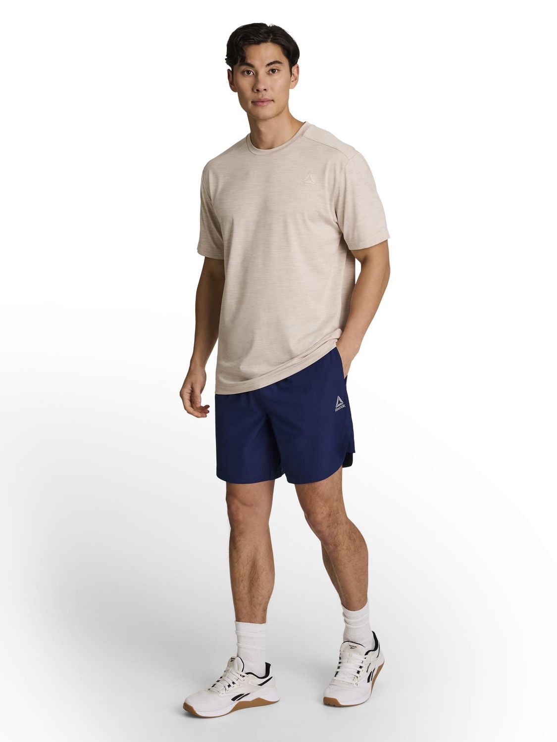 Reebok Men's Pace Breaker Training Short, 7" inseam