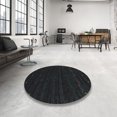 thumbnail image 3 of Ahgly Company Indoor Square Traditional Gunmetal Green Persian Area Rugs, 8' Square, 3 of 6