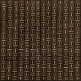 thumbnail image 1 of Ahgly Company Indoor Square Abstract Reddish Brown Oriental Area Rugs, 7' Square, 1 of 6