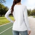 thumbnail image 4 of Ailaofu Women's Sun Shirts Protection Rash Guard Long Sleeve Swim Shirts Quick Dry Lightweight Workout Tops, 4 of 7