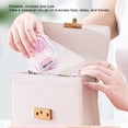 thumbnail image 3 of Outil de Rasage Manuel pour Femmes, Grand Bande de Lubrification Tondeuse Manuelle pour Poils Corporels Portable avec Boîte de Rangement pour Bras Jambe, 3 of 7