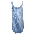 thumbnail image 4 of SMihono Robe Maxi Bohème d'Été pour Femmes Grande Taille Mode Féminine Col Rond Sexy Sans Manches Ourlet Imprimé Dessin Animé Mignon Robe de Plage Ample Robe de Plage, 4 of 5