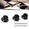 thumbnail image 4 of Guitar Knobs, 3 PCS Clear Lettering Guitar Potentiometer Knobs Electric Guitar Volume Control Knob Replacement For Electric Guitar Bass, 4 of 8