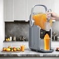 thumbnail image 2 of Machine à Slush 101 Oz Sans Glace Nécessaire, Machine à Slush pour la Maison avec Poignée Portable - Jaune, Machine à Boissons Glacées avec 5 Programmes Préréglés pour Margaritas, Frappés, Milk Shake et Plus, Écran LED, 2 of 11