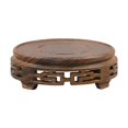 thumbnail image 1 of Rongfmy Ornament Display Stand Round Flower Pot Base for Tea House Living Room Patio M, 1 of 9