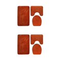 thumbnail image 2 of Baohd 3pieces Multi-functional Non-Slip Chenille Bath Rug Any Bathroom Eco-friendly PJ210611-B005 2Set, 2 of 6
