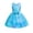 Sky Blue, variant on Little Mermaid Dress Toddler Baby Kids Girls Sleeveless Mermaid Bow Skirt Dress Princess Dress