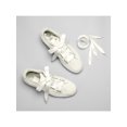 thumbnail image 4 of INSPIRE CHIC Women's 2 Pairs Flat Ribbon Sneaker Canvas Shoelaces Beige 50cm/19.7", 4 of 4