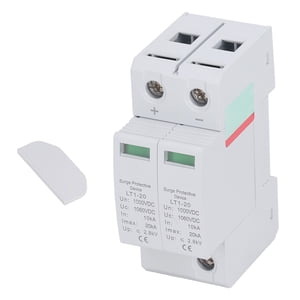 Surge Protector Protective Device, 1000V DC Fast  Surge Arrester Device Long Service Life  for On Load Electrical Equipment for Electrical Systems