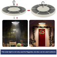 thumbnail image 3 of Solar Flag Pole Light with 128 LEDs and Hook 2500mAh LED Flagpole Light for 15- 25Ft Flag Pole, 3 of 9