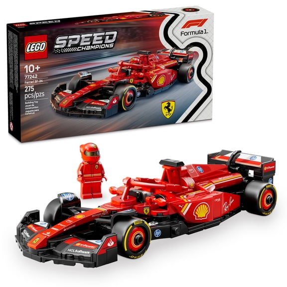 LEGO Speed Champions Voiture de course Ferrari SF-24 F1® 77242 Ensemble de construction (275 pièces)
