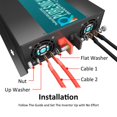 thumbnail image 4 of WZRELB 3000watt Pure Sine Wave Inverter 24V DC to 120V AC 60HZ with LED Display Car Inverter Generator (RBP300024B1), 4 of 4