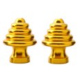 thumbnail image 1 of Bicycle Hub Nut Aluminum Alloy Anti-Rust Anti-corrosion Fixed Gear Wheel Hubs Professional Bike Components Replacing Parts Gold, 1 of 9