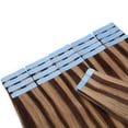 thumbnail image 4 of Extensions de Cheveux Humains à Bande Cheveux Brésiliens Soyeux Raides Tête Complète 20 Pcs, 4 of 7