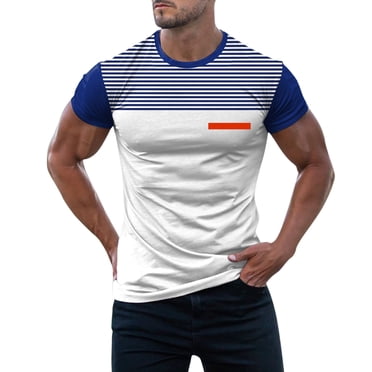 Ketyyh-chn99 T-Shirt pour Homme 2024 Mode d'Été Chemise de Plage Tee-Shirts pour Hommes T-Shirt Ample Haut Noir, TG