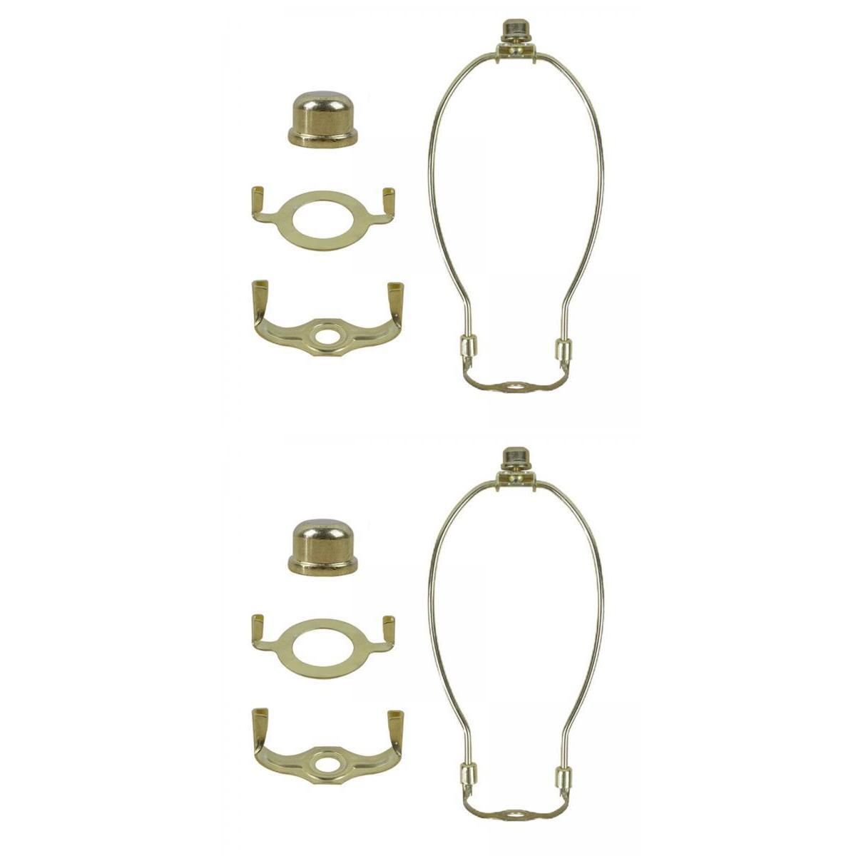 2x Modern Lamp Harp Holder Lighting Lampshade Harp for Table/Floor Lamp Lamp