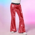 thumbnail image 1 of Pantalon Décontracté pour Hommes, Taille Serrée, Performance de Scène, Style Boîte de Nuit, Pantalon Évasé, 1 of 5