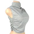 thumbnail image 2 of Mode Femmes Sans Manches T-Shirt Uni Blouse Chemises Gilet Court Coupe Ajustée Tops, 2 of 5