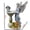 A, variant on EGNMCR Home Decor, Room Decor, Wall Decor Colorful Garden Ornament Garden Outdoor Solar Decoration Feeding Device Statue Garden Ornament Angel Lamp