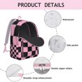 thumbnail image 2 of Buffalo Plaid Print Backpack, Classic Red and Black Checkered Daypack with Rustic Farmhouse Plaid Aesthetic for Daily Use, 2 of 5