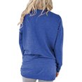 thumbnail image 2 of LAPA Womens Tops Solid Round Neck Tunic Raglan Shirts Long Sleeve Shirt Blouse, 2 of 3