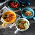 thumbnail image 4 of Xingzhi Enjoy Soup In Style With Cute Porcelain Bowls Suitable For All Occasions Durable Ceramics Versatile Orange, 4 of 6