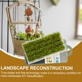 thumbnail image 4 of Dvkptbk Simulation Striped Grass Clump Flower Cluster Striped Box Packaging Sandbox Shrubbery Sandbox Scene Wilderness home decor, 4 of 4