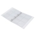 thumbnail image 1 of Badge Storage Book, Storage Folder Transparent Binder Collection Coin Sorting Badge Collection  For Coins For Badges For Photos Shell + 6 Hole Inner Page,Shell + 9 Hole Inner, 1 of 8