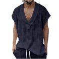 thumbnail image 2 of Styesk Tank Tops Men Men's Solid Color Easy With Camisole And Sleeveless V-neck, 2 of 9